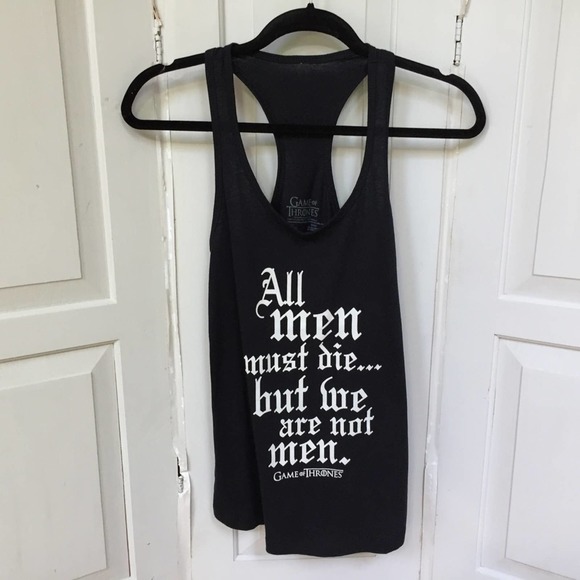 Game of Thrones " All Men Must Die..."  Tank - Picture 1 of 11